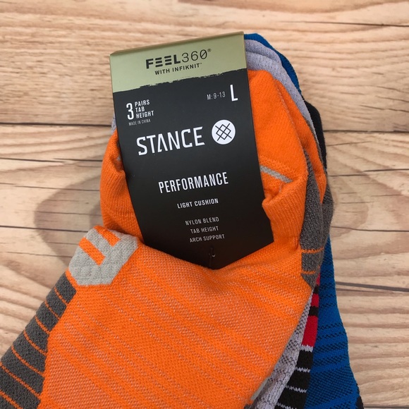 Stance Performance Tab Height Socks 3 Pack main image 0